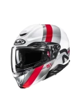 Kask szczękowy HJC RPHA 91 Fensh biało-czerwony