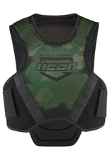 Buzer Icon Field Armor Softcore zielono-szary