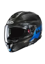 Kask szczękowy HJC RPHA 91 Carbon Elig czarno-niebieski