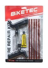 Zestaw naprawczy Biketec do przebitych opon bezdętkowych (sznurki)