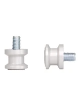 Rolki wahacza Biketec srebrne [10 x 1,25 mm]