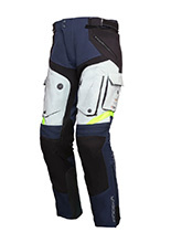 Spodnie motocyklowe tekstylne Modeka Panamericana II niebiesko-popielate