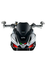 Szyba motocyklowa WRS Sport Aprilia Tuono 660 / V4 (21-24) czarna matowa