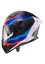 Kask integralny Caberg Drift Evo II MSport Carbon czarno-czerwono-niebieski matowy