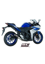 Pełny system 2-1, SC-Project CR-T Carbon / Titanium - Yamaha YZF R3 [15-17]
