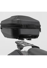 Zestaw: kufer centralny plastikowy + stelaż URBAN ABS SW-MOTECH Honda CB 500 F (18-), CBR 500 R (18-) [pojemność 16-29 L]