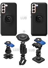 Zestaw 360 Quad Lock: etui na telefon Samsung Galaxy S22+ + wybrane komponenty