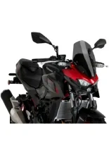 Szyba motocyklowa turystyczna Puig New Generation Kawasaki Z500/ SE (24-) mocno przyciemniana