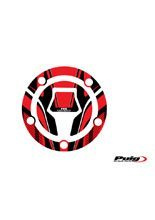 Tankpad PUIG Radikal (czerwony)