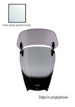 Szyba motocyklowa MRA X-Creen-Touring "XCT" Yamaha TDM 900 (02-15) przeźroczysta