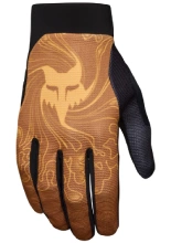 Rękawice cross Fox Ranger Frequency Tangerine czarno-pomarańczowe