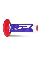 Manetki off-road Progrip 788 biało-niebiesko-czerwone