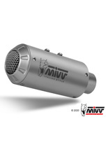 Tłumik motocyklowy Slip-On Line (MK3) MIVV do Ducati Monster 821 (18-20) / 1200 (17-21) srebrny