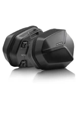 Zestaw: kufry boczne + stelaże ABS ® Aero System SW-Motech Ducati Multistrada V2/ S (12,13,14) (24-)