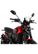 Owiewka motocyklowa turystyczna PUIG Naked New Generation Ducati Scrambler FT/ Icon/ Nightshift (23-) przezroczysta