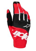 Rękawice cross Alpinestars MX Techstar czarno-czerwone