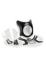 Szyba motocyklowa Puig Retro Benelli/ Honda/ Triumph (wybrane modele) przeźroczysta