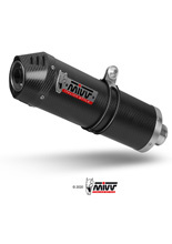 Tłumik motocyklowy Slip-On Line (Oval) MIVV do Triumph Tiger 1050 Sport (13-16) carbon
