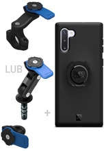 Zestaw na motocykl: etui na telefon Samsung Galaxy Note10 oraz mocowanie Quad Lock