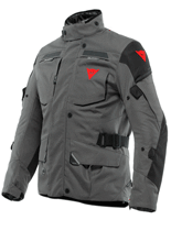 Kurtka motocyklowa tekstylna Dainese Splugen 3L D-Dry szaro-czarna
