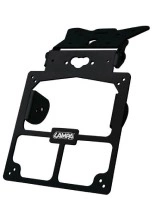 Mocowanie tablicy rejestracyjnej Lampa Xtreme uniwersalne z regulacją nachylenia stalowe czarne