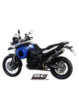 Tłumik SC-Project R60 Carbon + Stainless Steel (SLIP ON) - BMW F 800 GS - ADVENTURE [08-15]