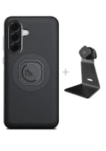 Zestaw na biurko: etui MAG na telefon Samsung Galaxy A56 (magnetyczne) + uchwyt Quad Lock