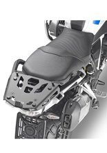 Stelaż Kappa z aluminiową płytą montażową pod kufer centralny Monokey® do BMW R 1250 GS (19-) czarny