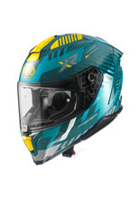 Kask integralny Premier Hyper XR21 niebiesko-żółty