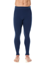 Leginsy termoaktywne BRUBECK Thermo z długą nogawką granatowe