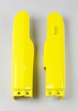 Osłony teleskopów UFO do Suzuki RM 85 (00-) żółte