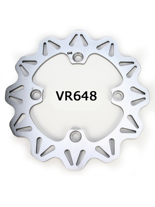 Tarcza Hamulcowa EBC VR648 VEE ROTOR na tył. Średnica 220mm.