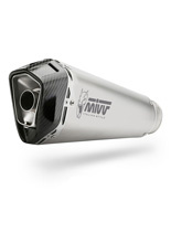 Tłumik motocyklowy Slip-On Line (Delta Race) MIVV do Ducati Multistrada 1200 (15-17) / 1260 (18-20) srebrny
