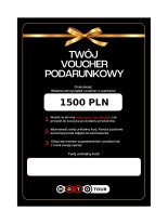Voucher podarunkowy o wartości 1500,- PLN [wersja elektroniczna]