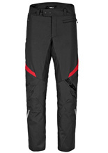 Spodnie motocyklowe tekstylne Spidi Sportmaster H2Out czarno-czerwone