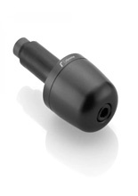 Końcówka kierownicy motocyklowej Rizoma (1 sztuka) czarna