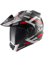Kask adventure Arai Tour-X5 Match czarno-biało-czerwony