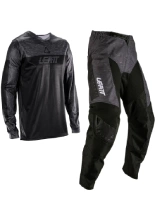Zestaw offroadowy: bluza i spodnie Leatt Moto 3.5 Stealth czarno-szary