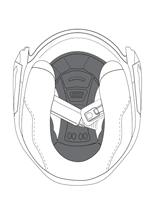 Wyściółka AGV do kasku K-5 Jet