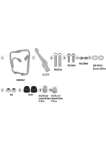 Stelaż pod sakwę motocyklową RB105R Kappa Benelli Leoncino 800/ Trail (22-) [na lewą stronę]