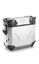 Kufer boczny GIVI Trekker Outback Evo Smart 37 aluminiowy, anodyzowany [na lewą stronę; poj.: 37 l; bez wkładki SLR]