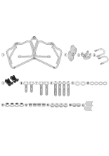 Stelaż kufrów bocznych Monokey, Retro Fit Kappa Triumph Bonneville T120 (16-)/ T100 (17-22)