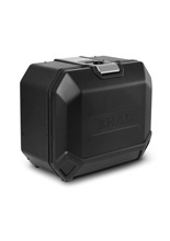 Kufer aluminiowy boczny prawy Terra Shad (pojemność: 47 litrów) czarny