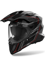 Kask adventure Airoh Commander II Carbon Stylish