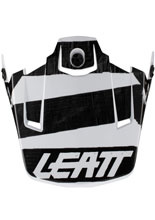 Wymienny daszek do kasku Leatt Moto 3.5 biało-czarny