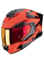 Kask integralny Scorpion EXO-530 AIR Clip czerwono-czarny
