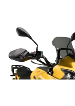 Osłony dłoni PUIG z zestawem montażowym Benelli TRK 251 (21-) czarne, matowe