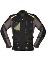 Kurtka motocyklowa Modeka Talismen czarno-ciemnoszaro-neonowa