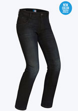 Jeansy motocyklowe PMJ New Rider czarne