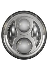 Reflektor świateł mijania i drogowych z DRL 8700 EVO 2 PRO LED J.W. SPEAKER 18cm srebrny